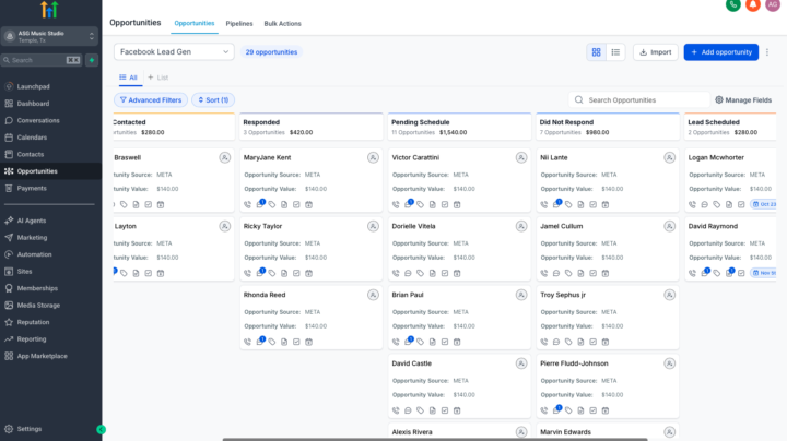 29 OPPORTUNITIES IN 4 DAYS