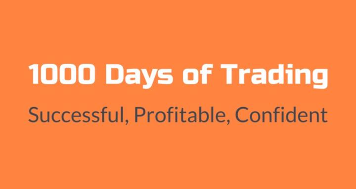 1000 Days of Trading