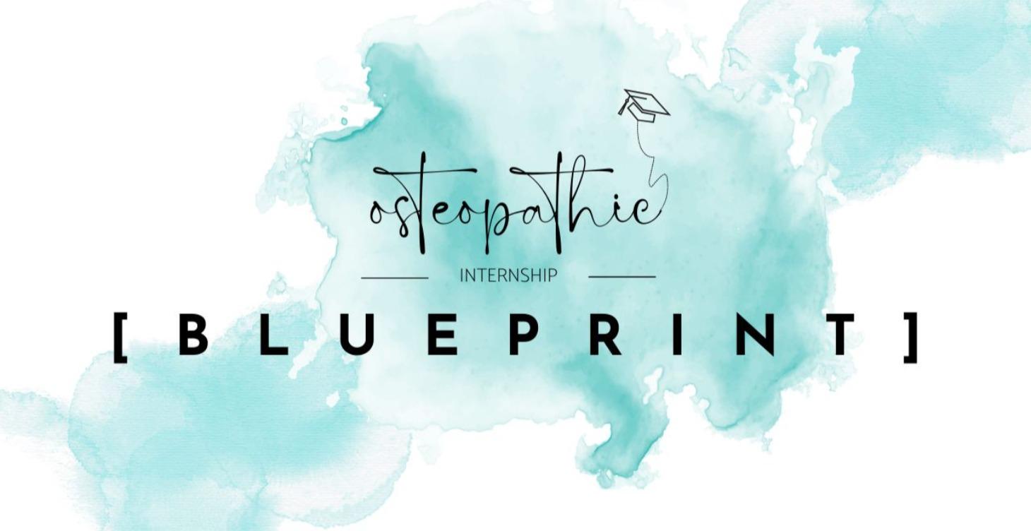 The Osteopathic Internship BLUEPRINT