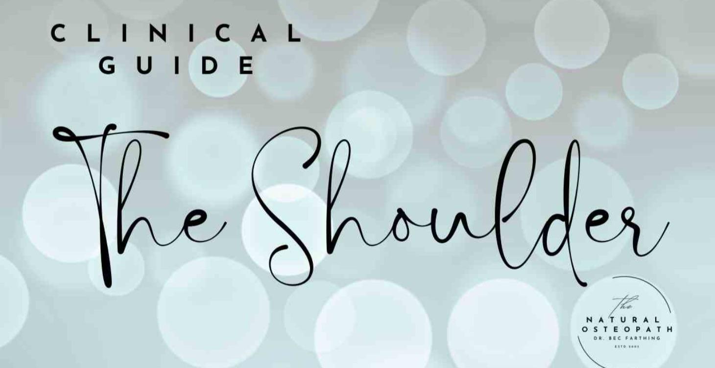 The Shoulder Clinical Guide