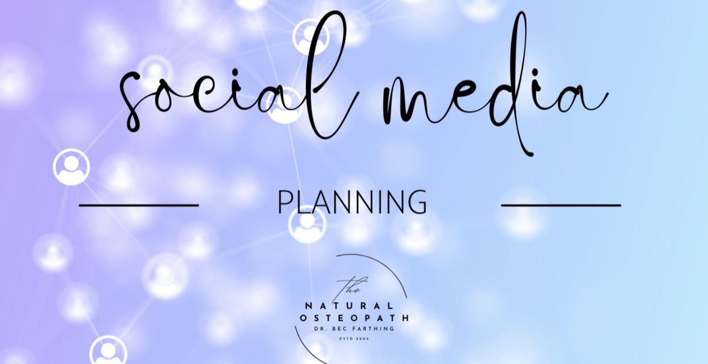 The Social Media Planner