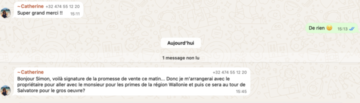 Réussite Catherine ! 