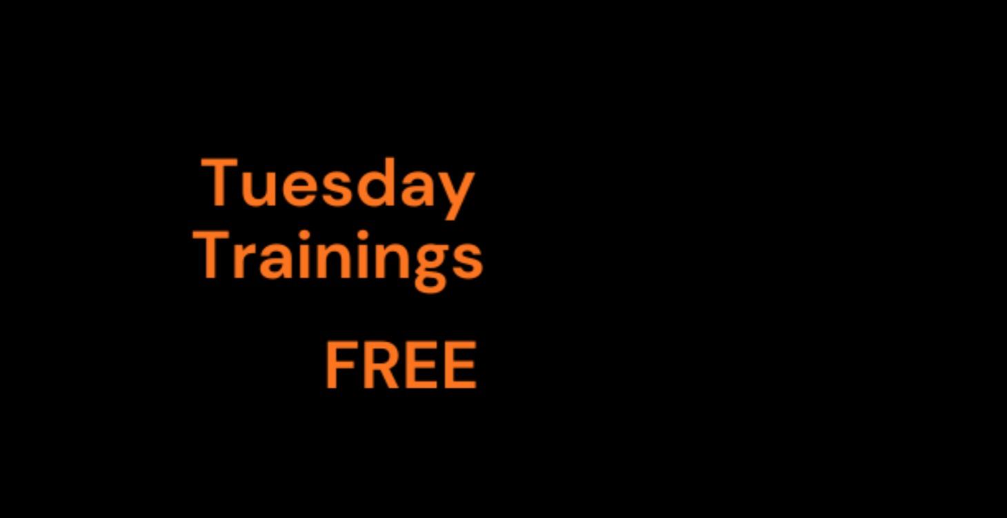 Tuesday Training