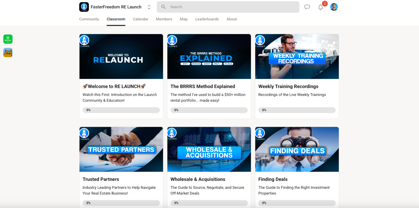 FasterFreedom RE Launch