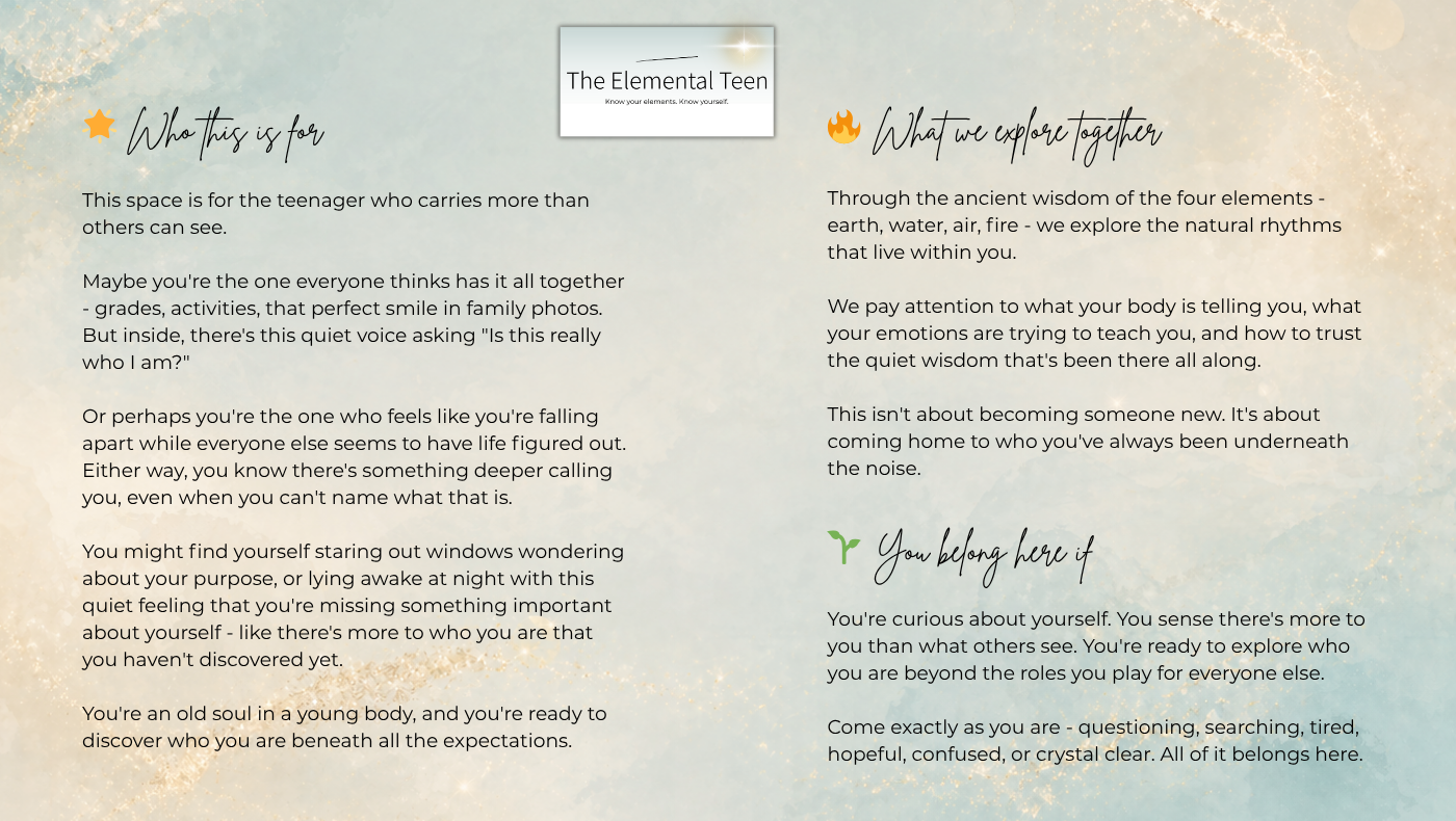 The Elemental Teen