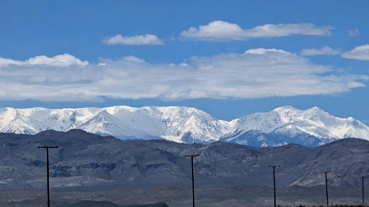 Beautiful Snow Dump at Mammoth Mountain