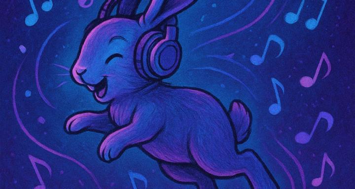 Down the rabbit hole! 🕳️ 🐇🎶