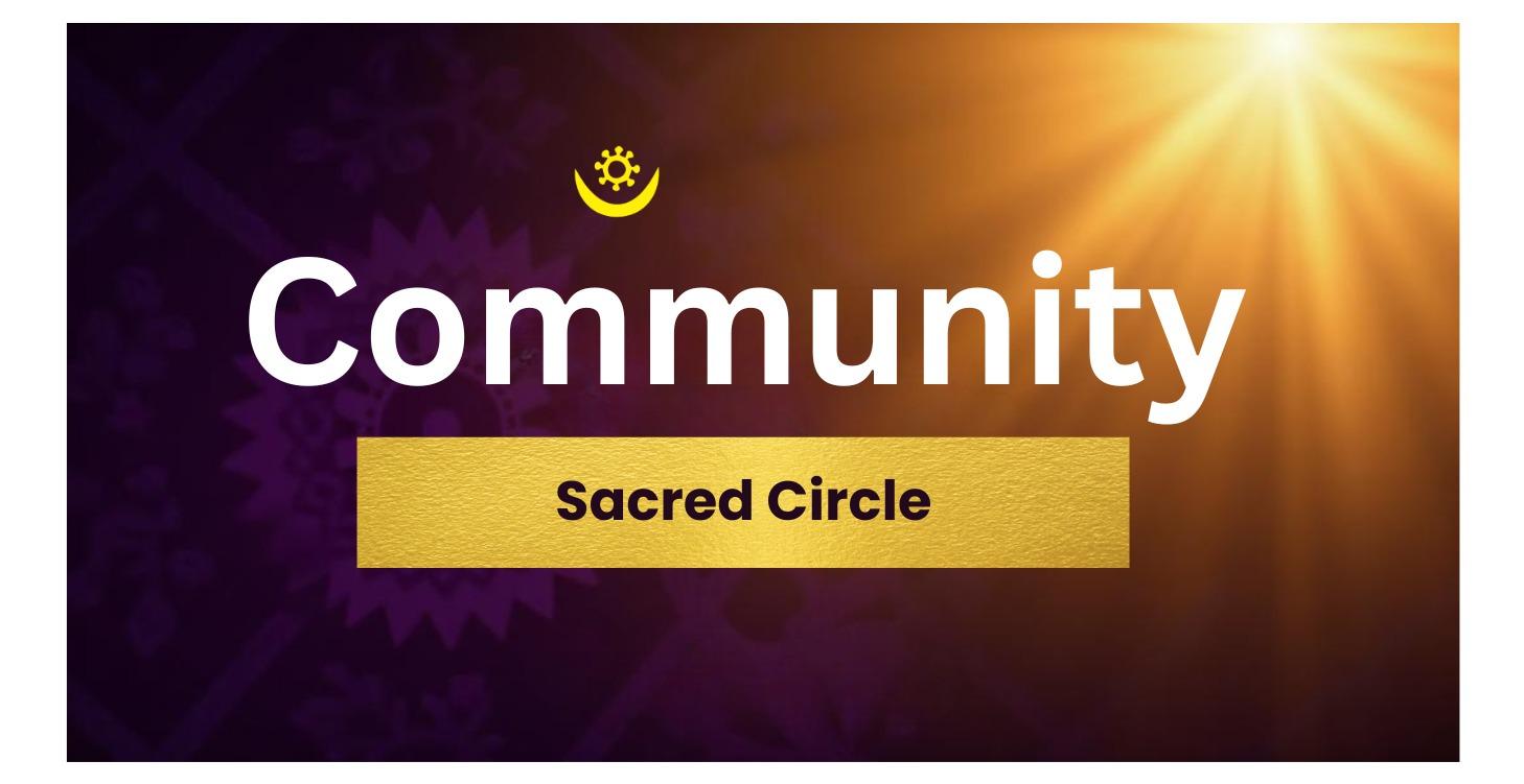 Community - Sacred Circle