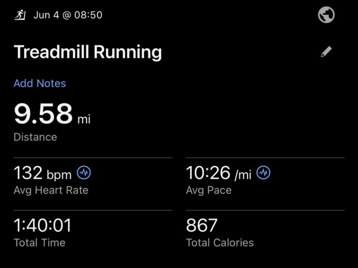 Long run day