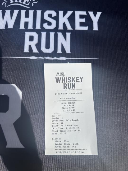 1st Half Marathon 