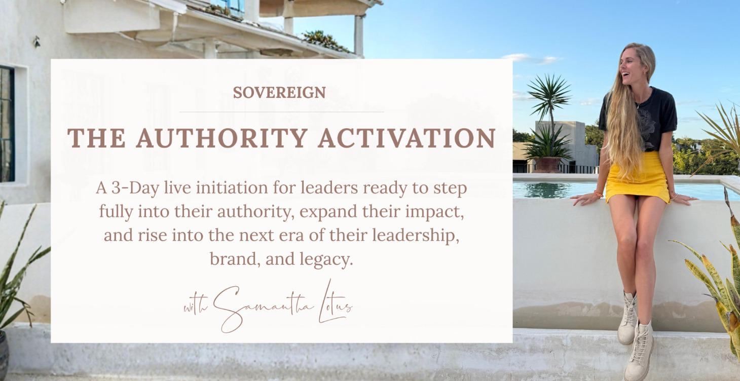Sovereign Authority Activation