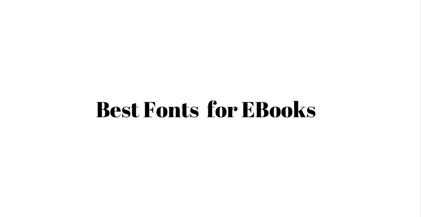 Best Fonts to use