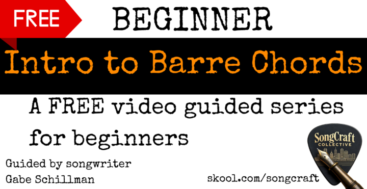 FREE Intro to Barre Chords Course! Coming SOON!