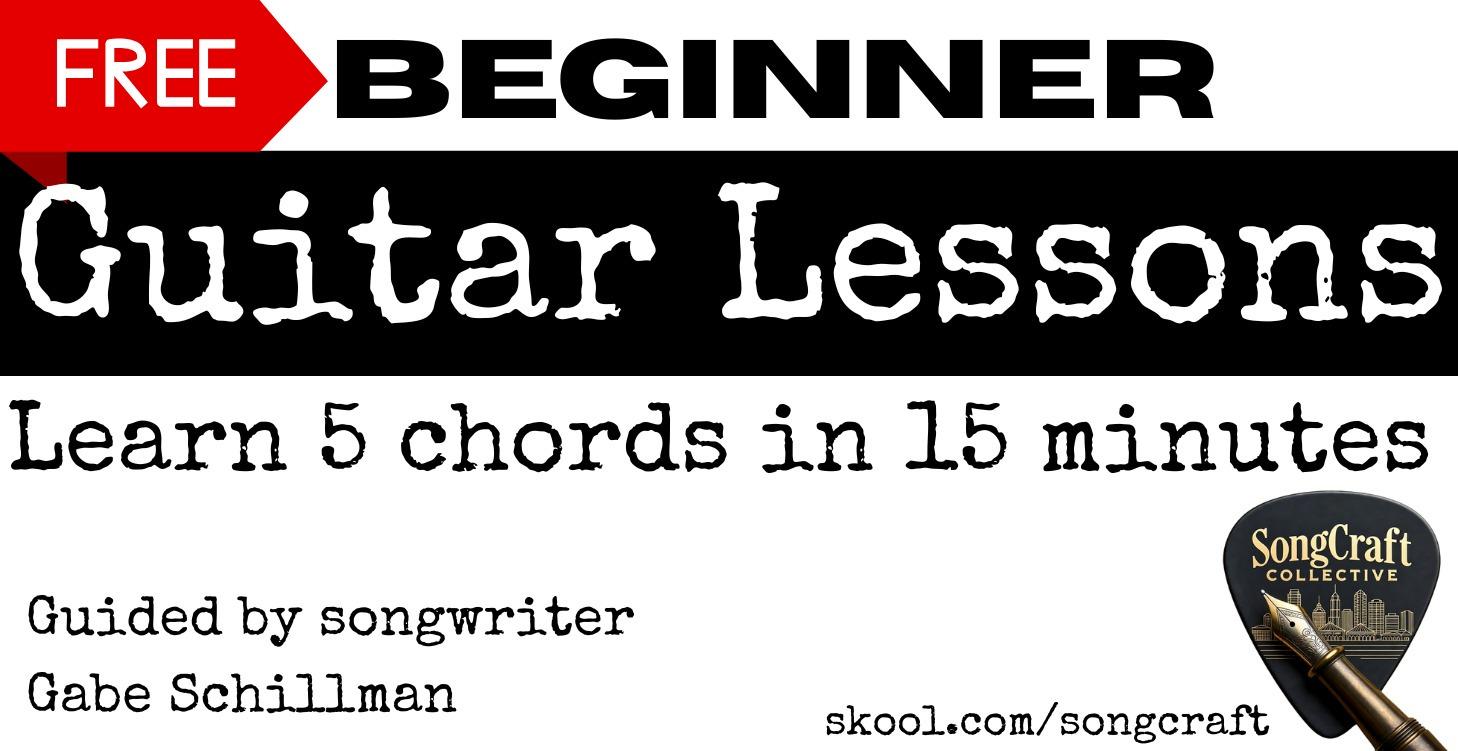 Beginner Guitar in 15 Minutes – FREE Video Course