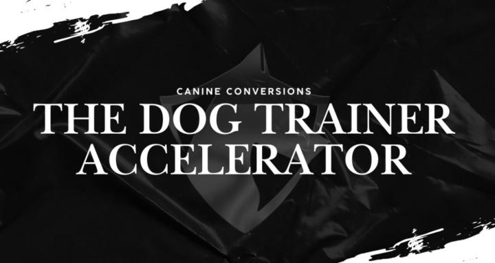 The Dog Trainer Accelerator