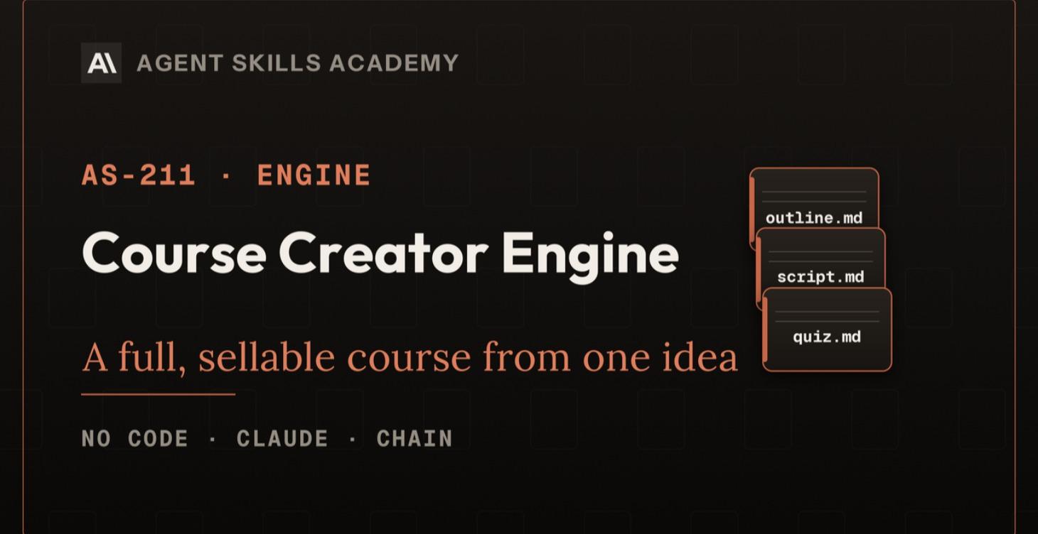 Course Creator Engine
