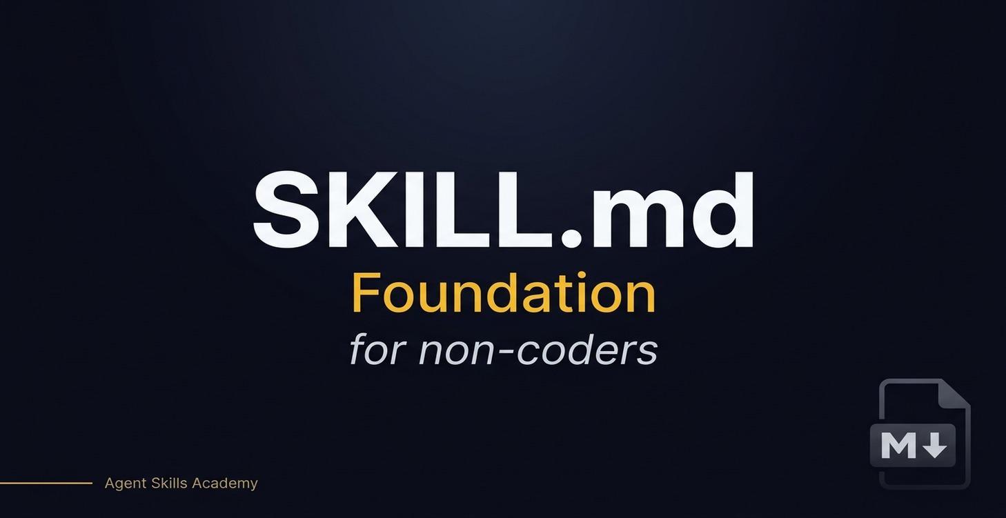 Foundation: SKILL.md for Non-Coders