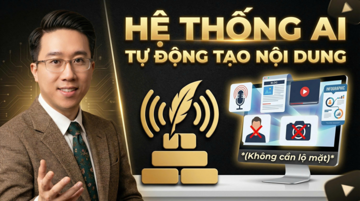 CÔNG THỨC XÂY KÊNH DÀNH CHO NHỮNG NGƯỜI... "LƯỜI" NHƯNG VẪN MUỐN RA TIỀN! 