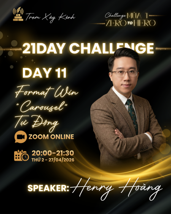 🔥 [THÔNG BÁO] DAY 11: CHINH PHỤC FORMAT WIN "CAROUSEL" TỰ ĐỘNG🔥