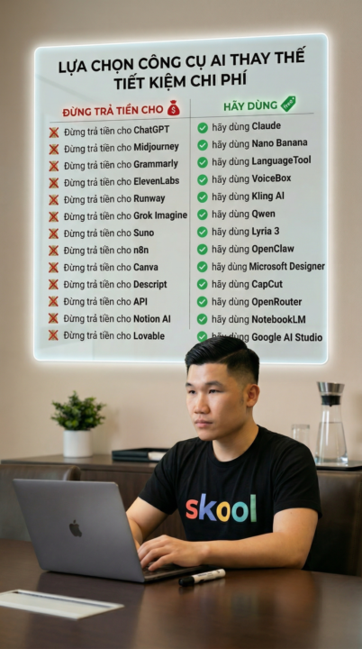 Trước khi trả tiền mua AI gì đó, hãy nhớ bức ảnh này