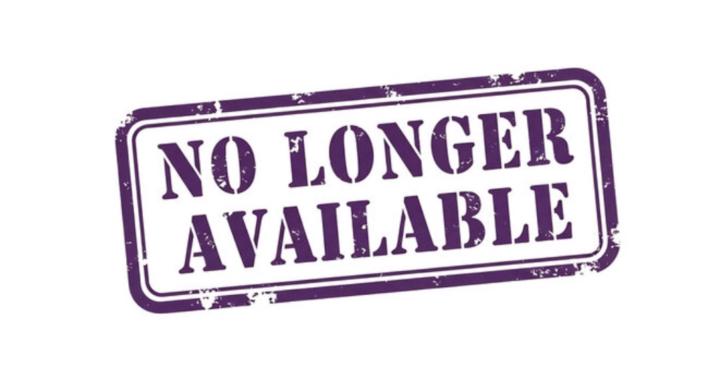 No longer available 