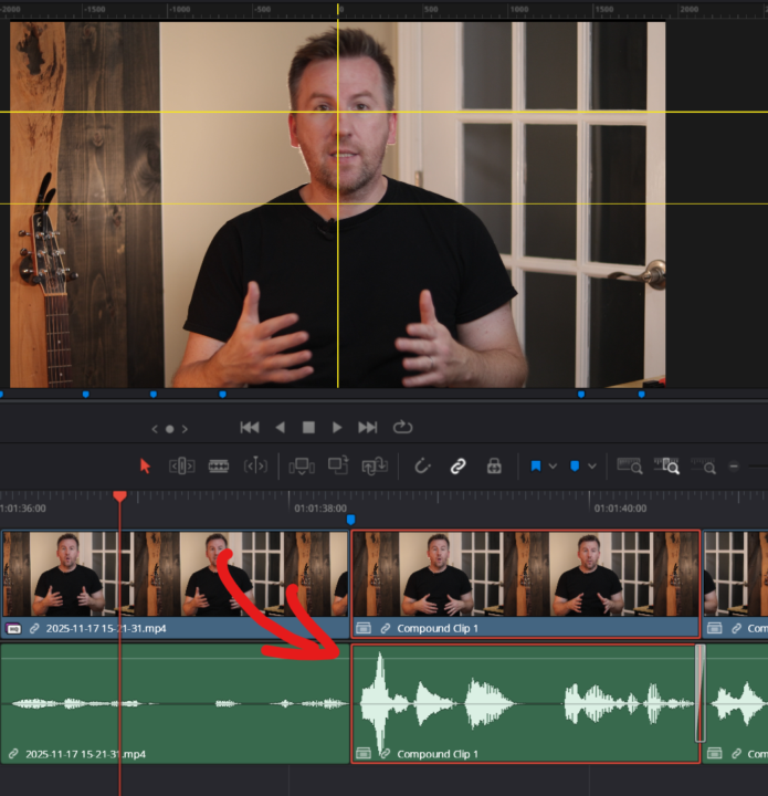 Davinci Resolve - Volume issue