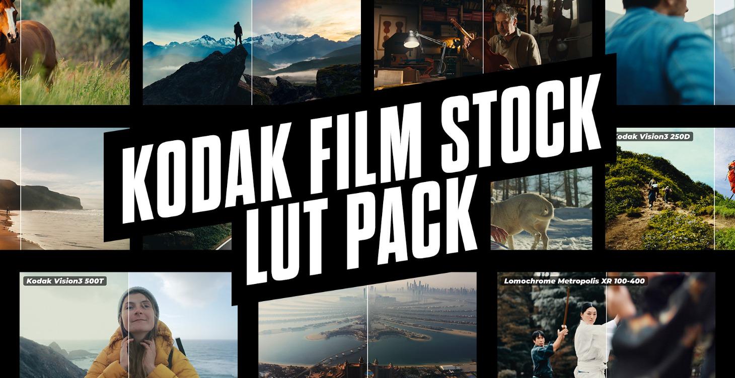 Kodak Film Stock Emulation LUT Pack