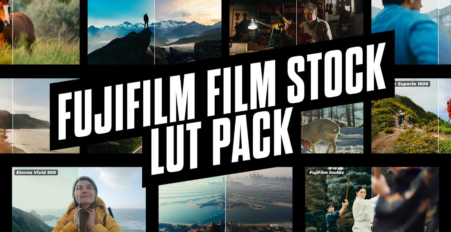 FujiFilm Film Stock Emulation LUT Pack