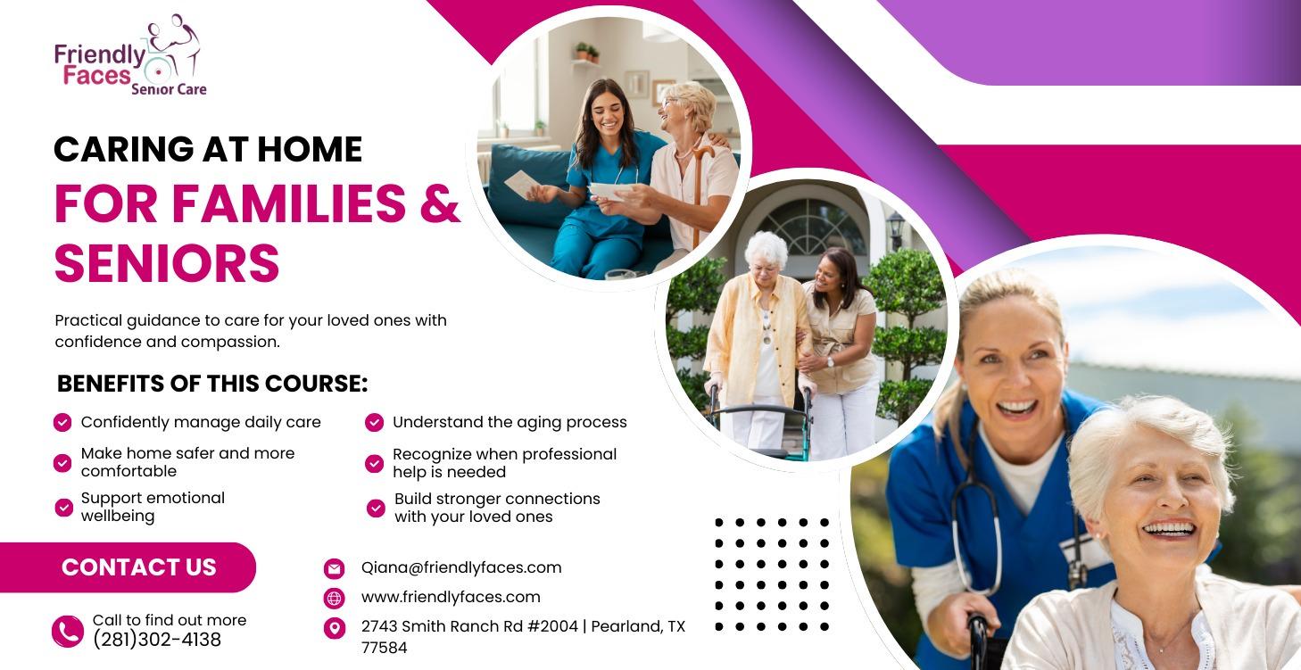 Caring at Home: Support for Families & Seniors