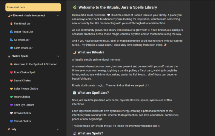 ✨ The Ritual Library is growing... Tomorrow ritual jar! 