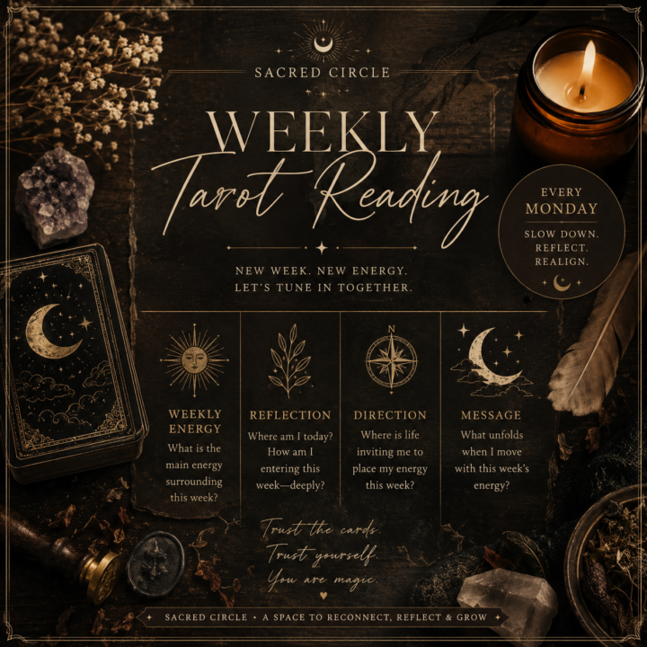 🔮 Weekly Tarot Reading, Reflection.