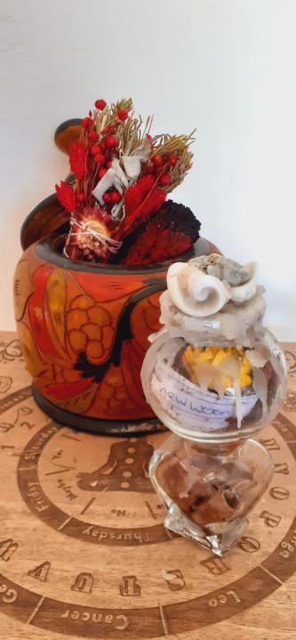 Monday reflection & Ritual jar.