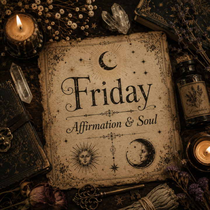 New Moon is on her way !! 🌊 Friday Affirmation & Soul Alignment 