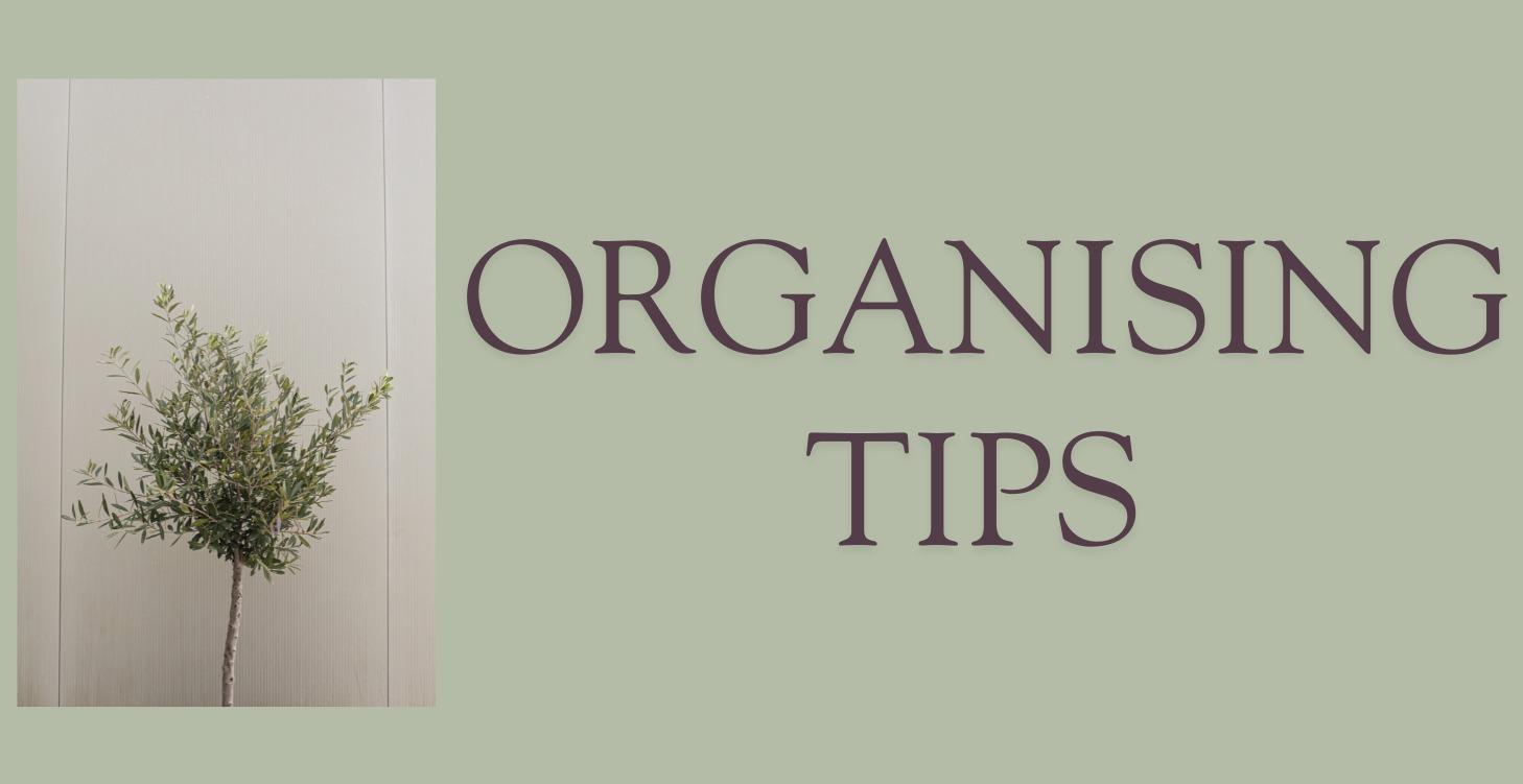 Organising tools