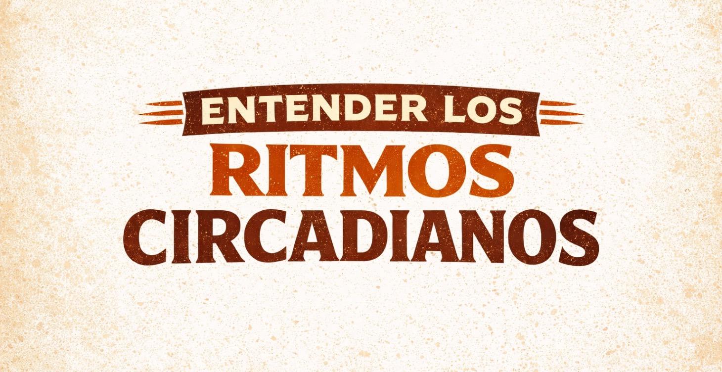 ⏳ENTIENDE LOS RITMOS CIRCADIANOS