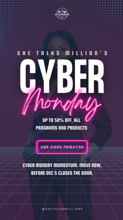 Cyber Monday Push — Build the Inside Before the Outside Change 😎🏡