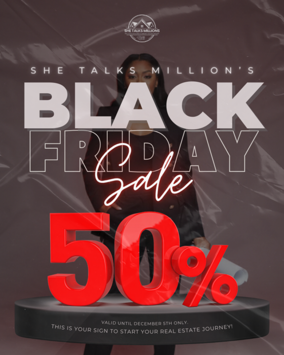 It’s Live! 50% Off EVERYTHING for Black Friday 🔥