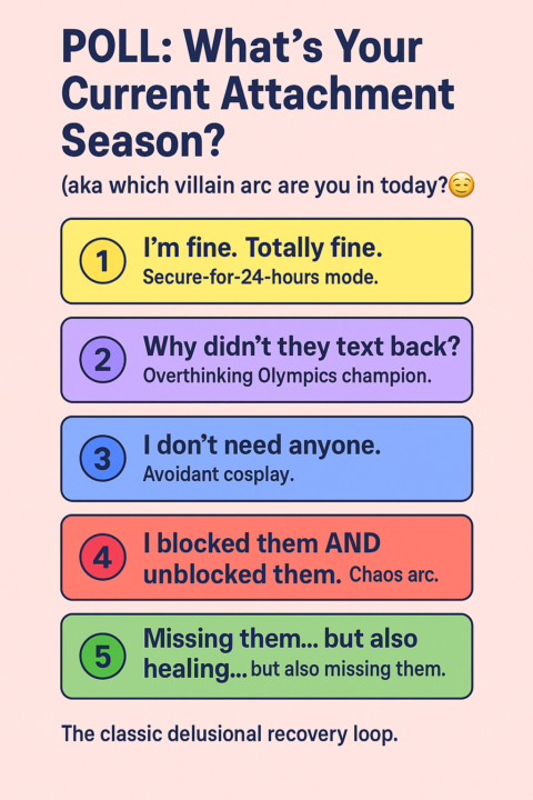 ⭐ POLL: What’s Your Current Attachment Season?