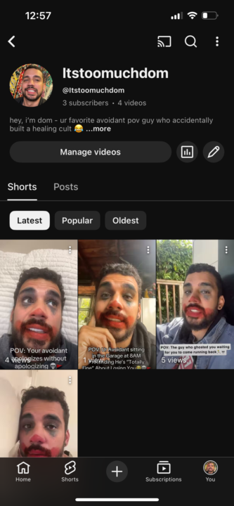 We now have a YouTube page !! 