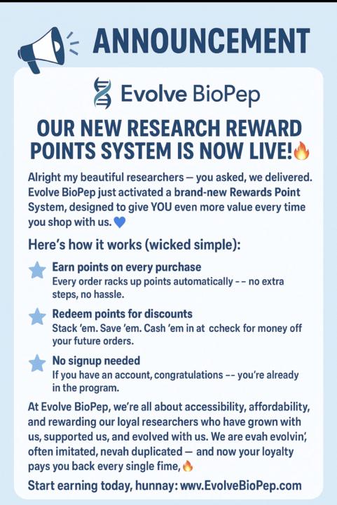 Evolve’s new rewards program 