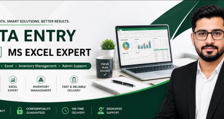 Data Entry | MS Excel Expert