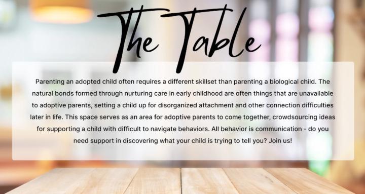 The Table for Adoptive Parents