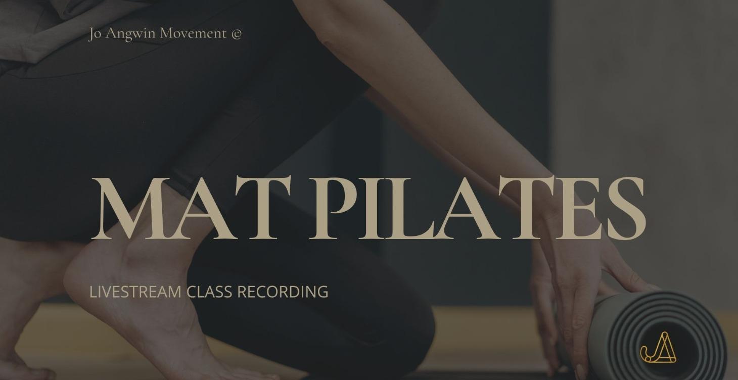 💥NEW Mat Pilates - Core - Torso & Legs