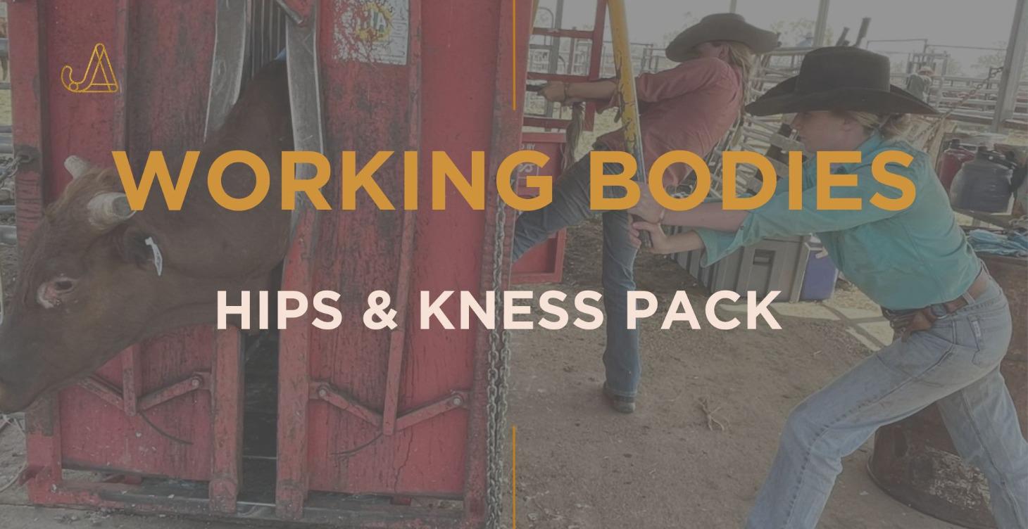 WORKING BODIES - HIPS & KNEES PACK