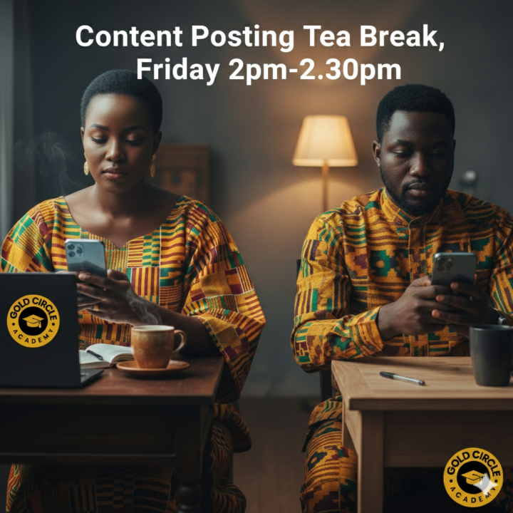 Content posting Tea break - starts soon!