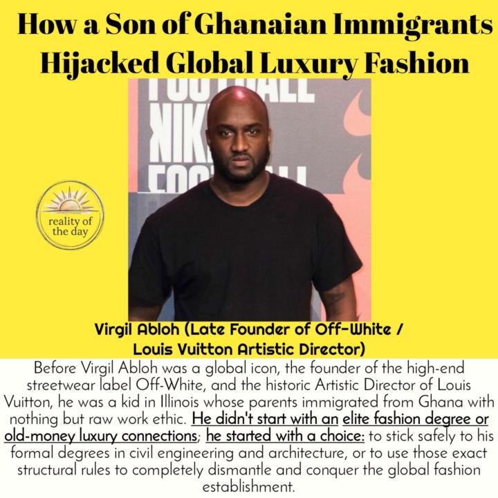How a Son of Ghanaian Immigrants Hijacked Global Luxury Fashion