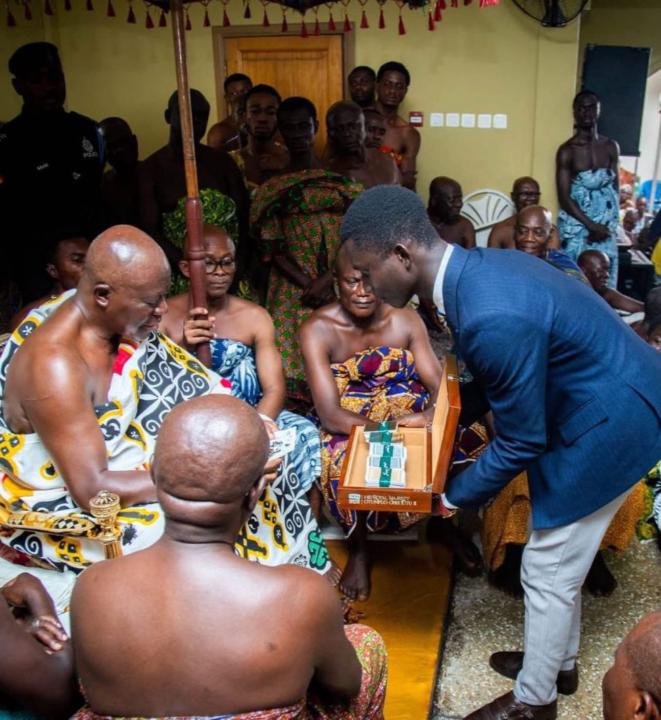 Otumfuo Osei Tutu II (Asantehene) - 3rd Presentation of The Asante Spade Project