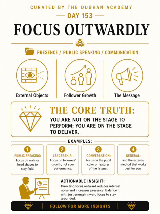 Learn to Train Your Focus Outward
