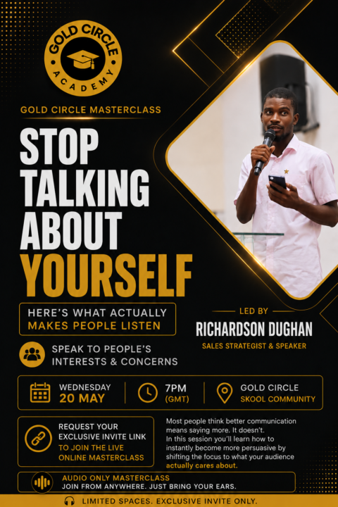 🔥 Upcoming Gold Circle Academy Masterclass