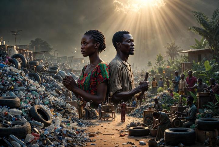 FROM WASTE TO WEALTH A POWERFUL STORY OF COURAGE, PURPOSE, AND AFRICAN INNOVATION. 